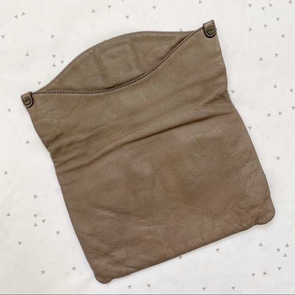 BCBG Maxazria Taupe Clutch Magnetic Closure - Picture 5 of 8